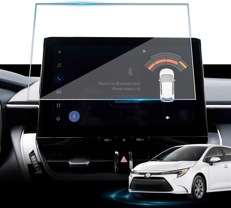 VIAROOM Screen Protector For Toyota Corolla 2025 2026 & 2026 Corolla Cross,Tempered Glass Protective Film For Corolla XSE/FX/SE,Hybrid (SE/XLE) Accessories- 10.5 inch - Image 1